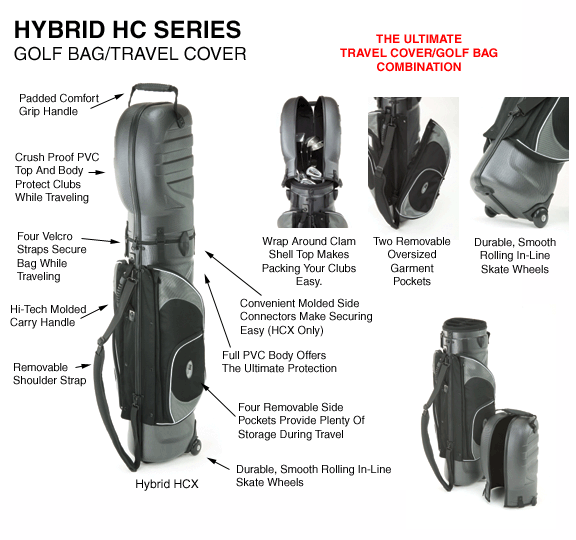 Bag Boy Hybrid Golf Travel Bag